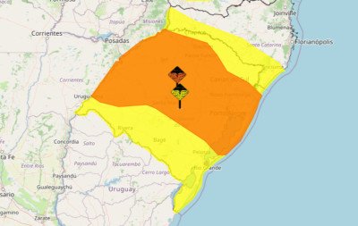 RS em alerta para temporais nas próximas horas; veja previsão e riscos