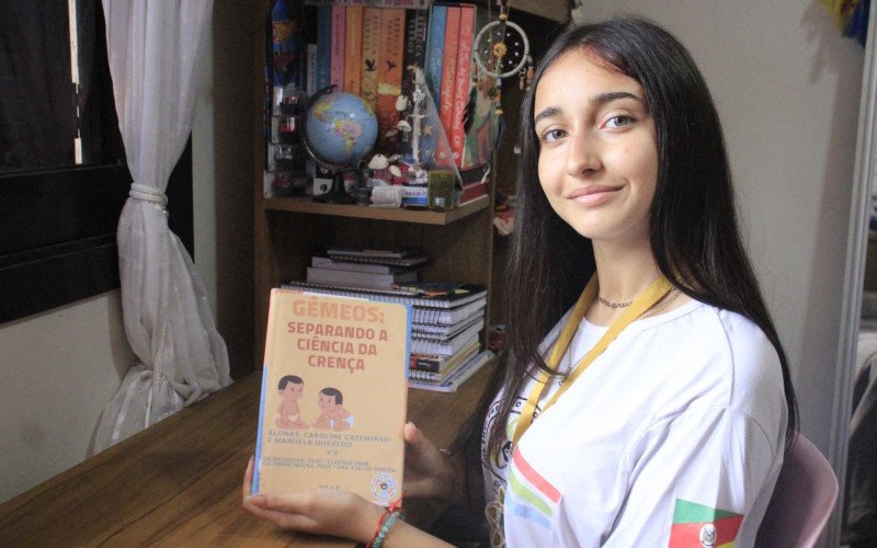 Caroline Grzewinski necessita de recursos para participar da Genius Olympiad | abc+