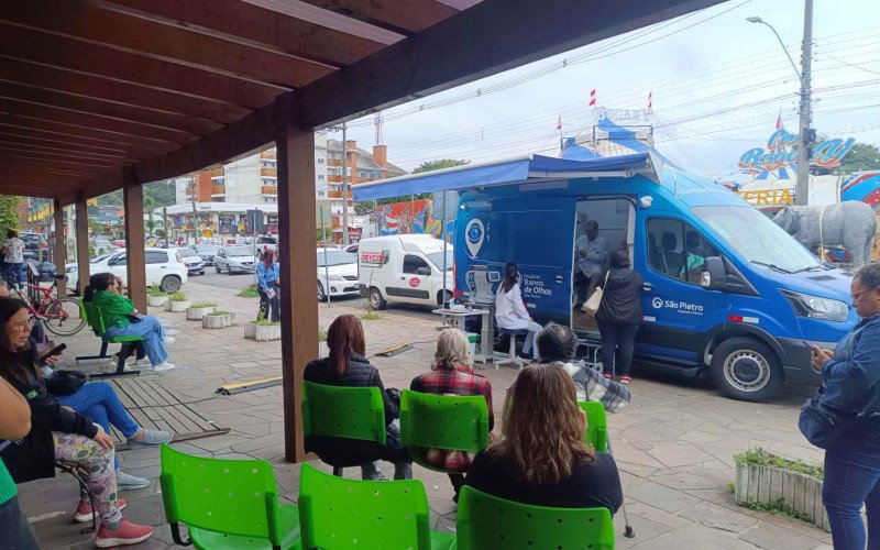Mutirão oftalmológico inicia em Canela e atende cerca de 50 pacientes no primeiro dia