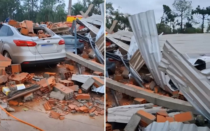 Temporal causou danos em Selbach nesta quinta-feira | abc+