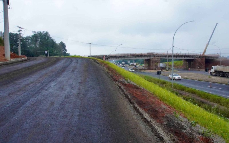 Obras viaduto km 434 em Nova Santa Rita