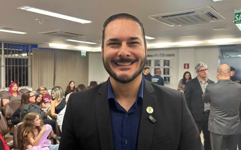 Vereador Juliano Souto, presidente da Câmara de Vereadores de Novo Hamburgo | abc+