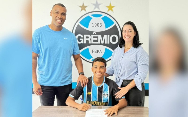 Lucas Charão, Kauã Charão e Franciele Wilhelm | abc+