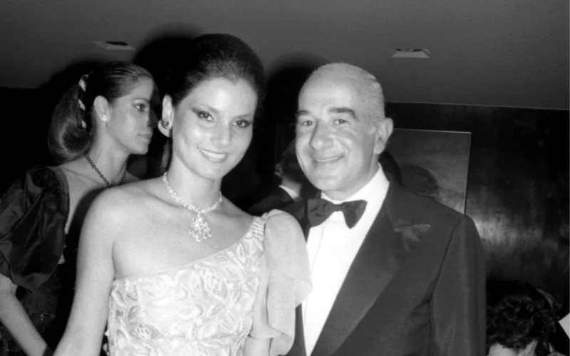 Vicky Safra e Joseph Safra durante casamento em 1969 | abc+