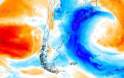 Ciclone impulsiona ar gelado ao RS: Semana começa com mínimas de inverno e rajadas de vento