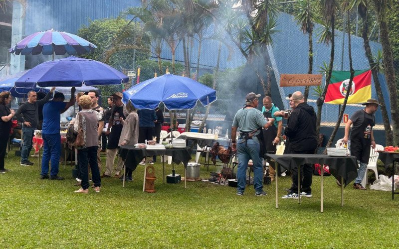 Churras do Aliança integrou sócios e não sócios neste sábado