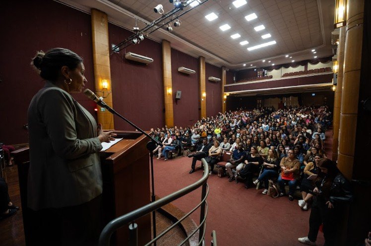Apresentação dos 250 novos monitores ocorreu na sexta-feira (24) na Universidade La Salle | abc+