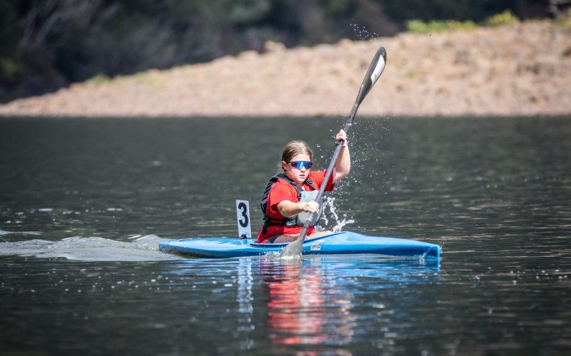 Aleca conquistou 24 medalhas em etapa do Campeonato Gaúcho de Canoagem - Melani Kersler, 11 anos