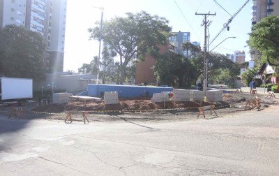 Obras na rótula da Marcílio Dias: entenda o que está sendo feito