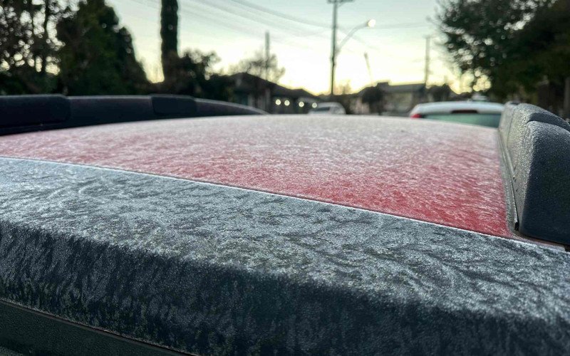 Geada marcou o amanhecer gelado desta terça-feira (28) em Gramado | abc+
