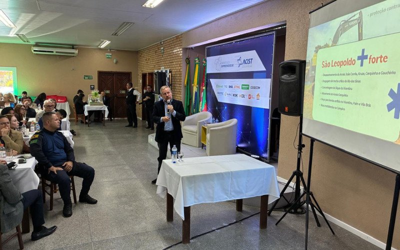 Momento do Empreendedor da Acist teve o prefeito Heliomar Franco como palestrante