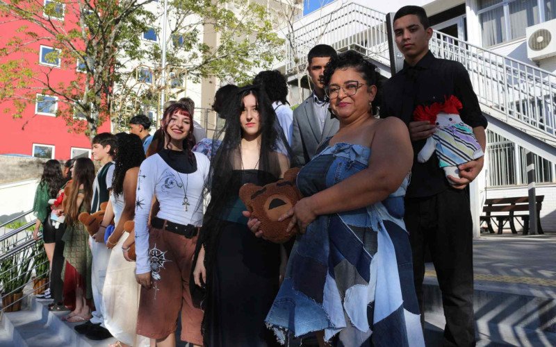Desfile do projeto Moda Consciente - Senac Canoas