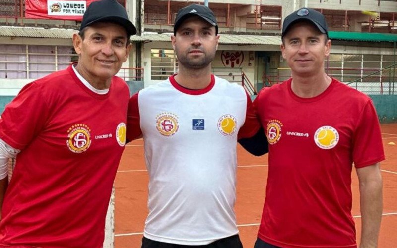 Fábio Encina Pereira, Thiago Milan da Silva e Rafael Stoffel Dal Ri 