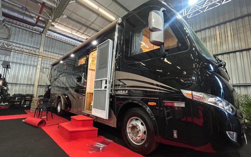 Motorhomes estarão à venda durante o evento
