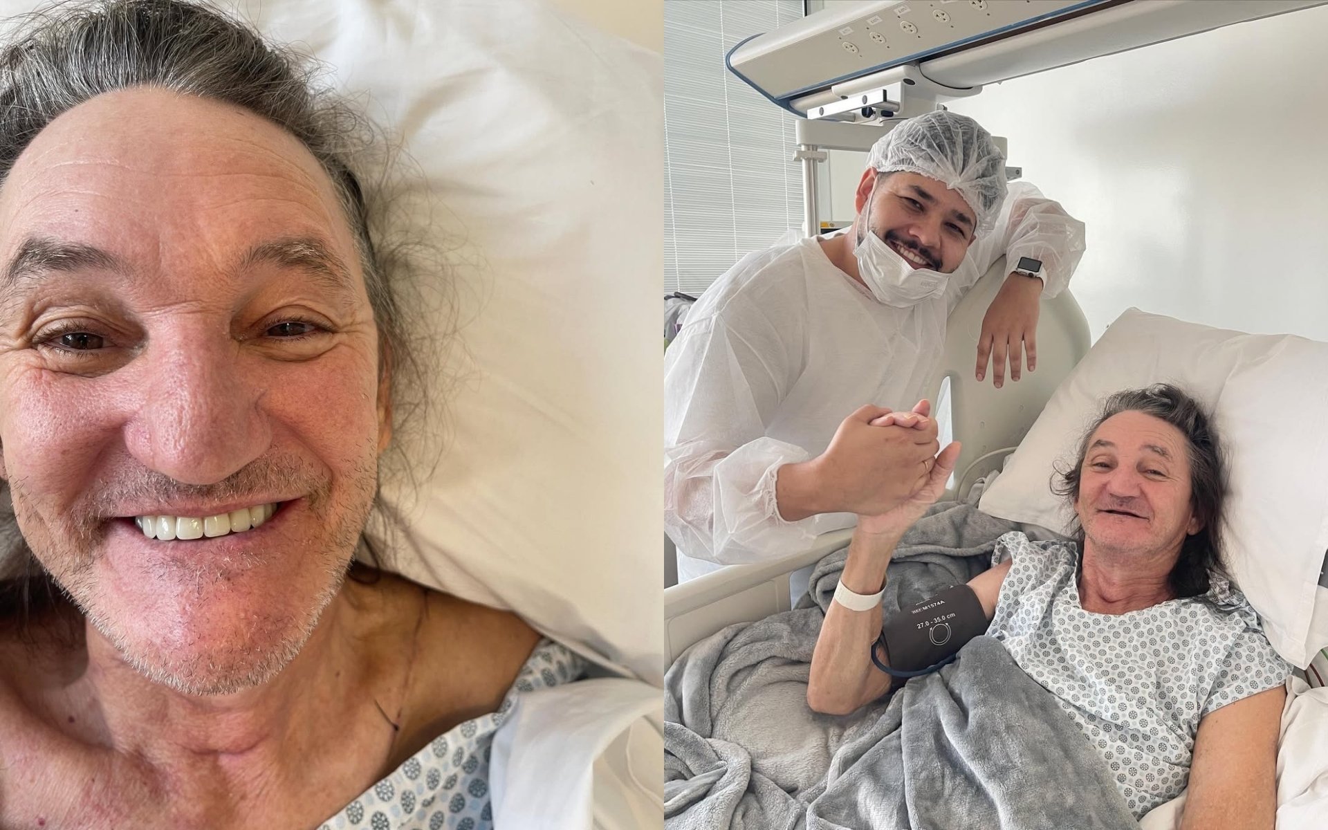 Marquito recebe alta hospitalar ap&oacute;s dois meses internado