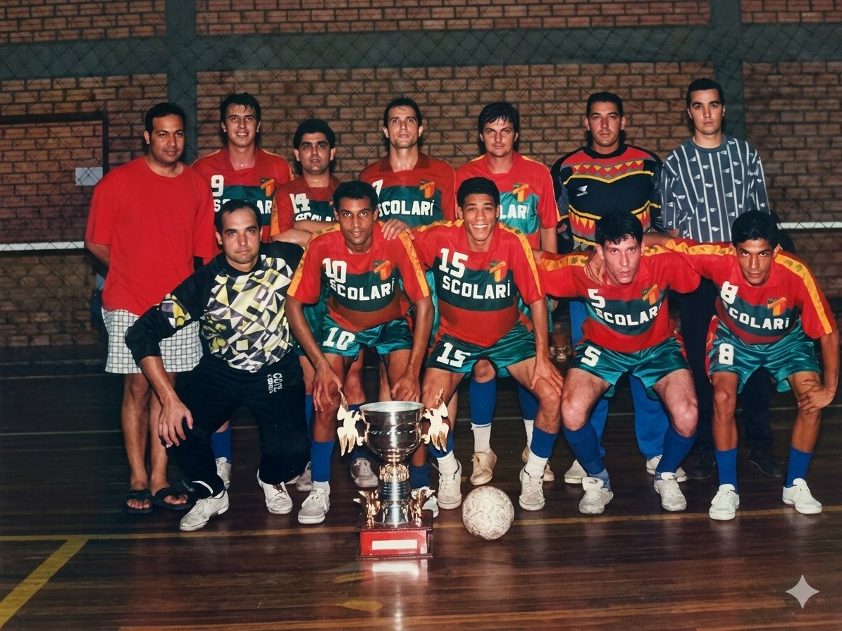 Time Scolari campe&atilde;o da Copa dos Campe&otilde;es em Canoas, em 1992 | abc+