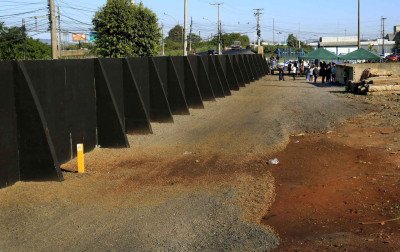 Muro da Cassol: Canoas inaugura primeira obra de proteção contra cheias