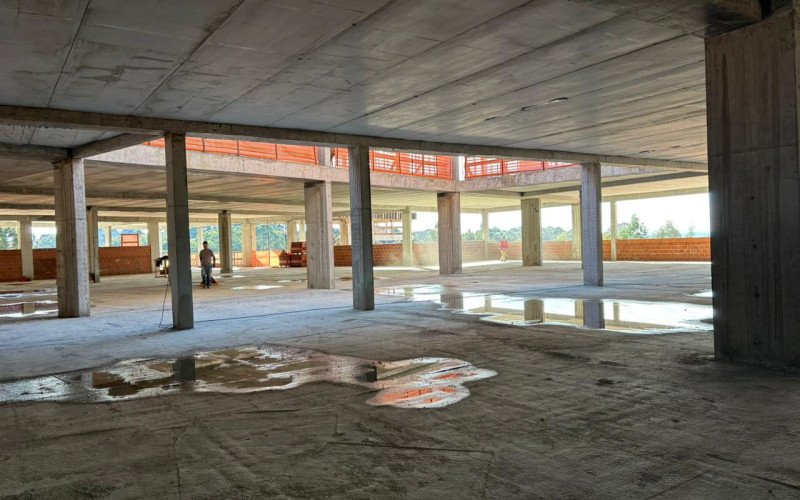 Construção do novo hospital de Canela, o Pompéia Pryme