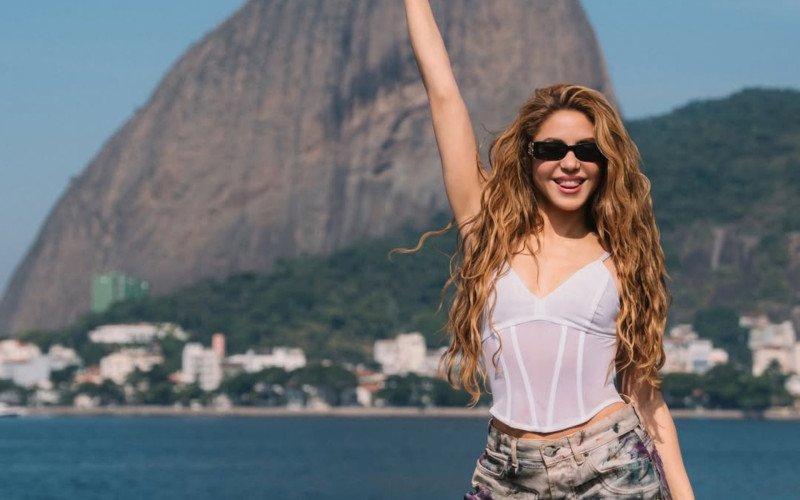 Shakira já publicou fotos passeando no Rio de Janeiro  | abc+