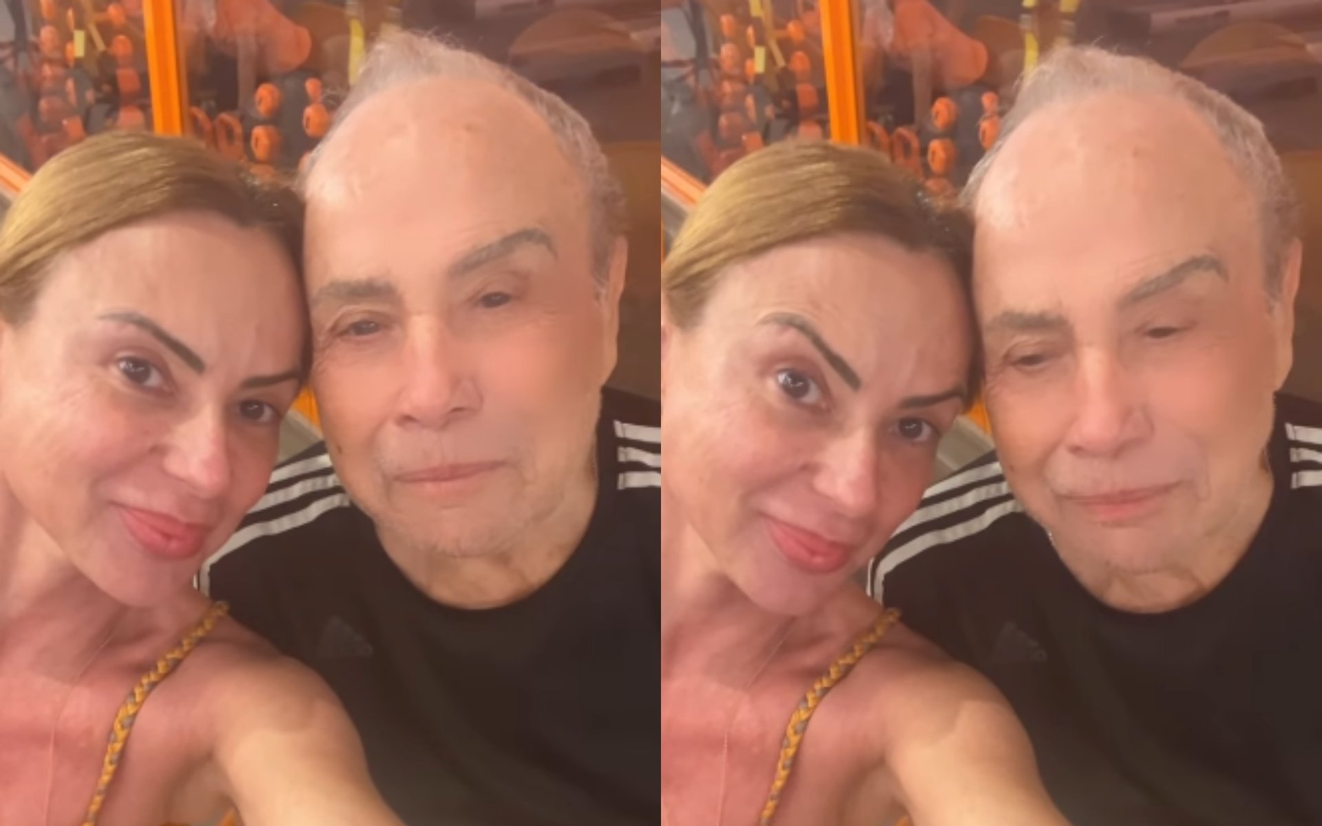 St&ecirc;nio Garcia passa mal e &eacute; hospitalizado ap&oacute;s anivers&aacute;rio; ator est&aacute; em disputa com filhas