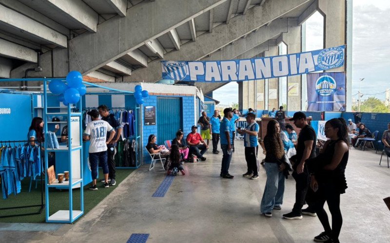 Torcida compareceu no estádio em dia de festa