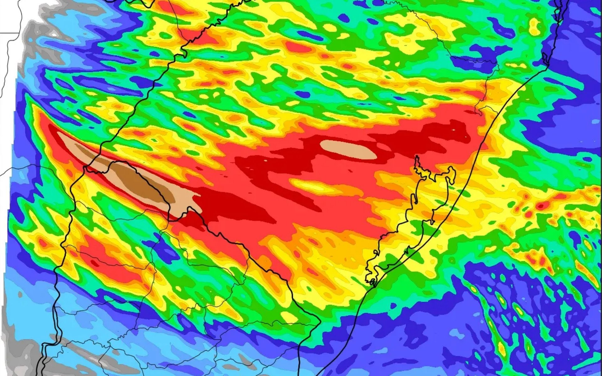 O sol volta? Veja como ser&aacute; o fim de semana ap&oacute;s Dia do Trabalhador marcado por chuva intensa no RS