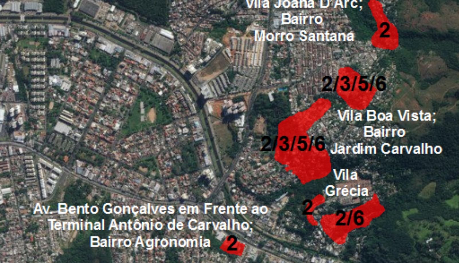 URGENTE: Defesa Civil alerta para risco de deslizamentos em Porto Alegre