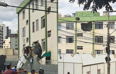 Voo durou apenas 3 minutos e ação rápida evitou explosão em BH
