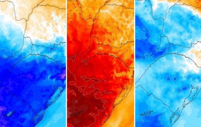 Calor acima de 30°C e frio com temperaturas negativas marcam a semana no RS