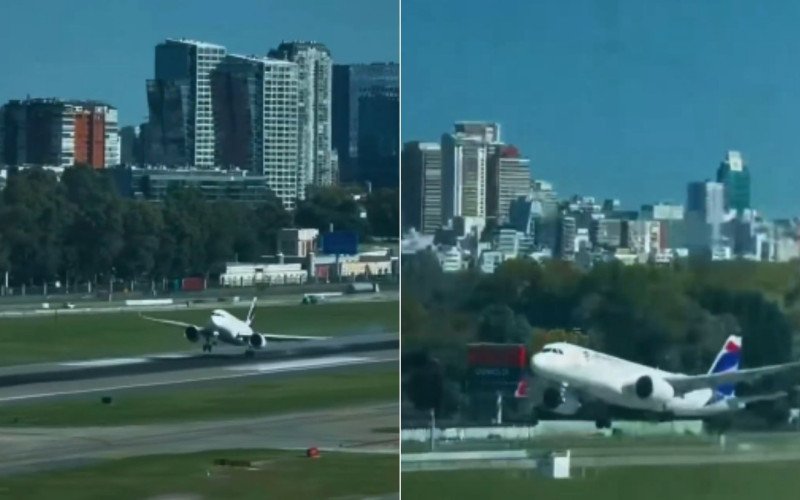Avião que decolou de Guarulhos arremete durante pouso em Buenos Aires | abc+