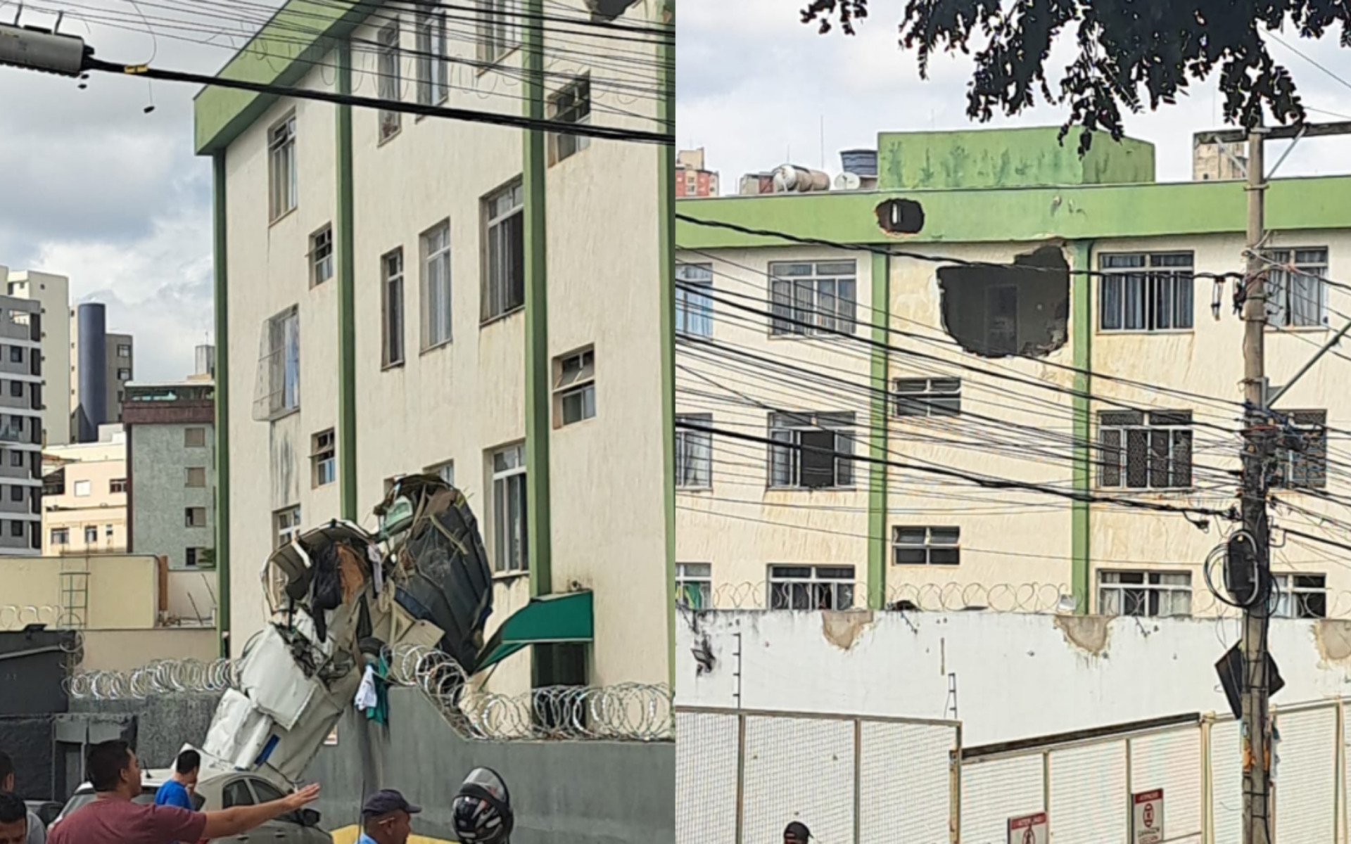 Voo durou apenas 3 minutos e a&ccedil;&atilde;o r&aacute;pida evitou explos&atilde;o em BH