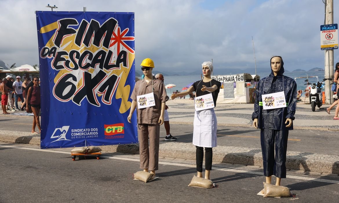 &ldquo;Tempo &eacute; direito, n&atilde;o benef&iacute;cio&rdquo;: Campanha pelo fim da escala 6&times;1 mobiliza o pa&iacute;s por vida al&eacute;m do trabalho
