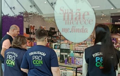 Procon fiscaliza preços em lojas de shopping de Canoas