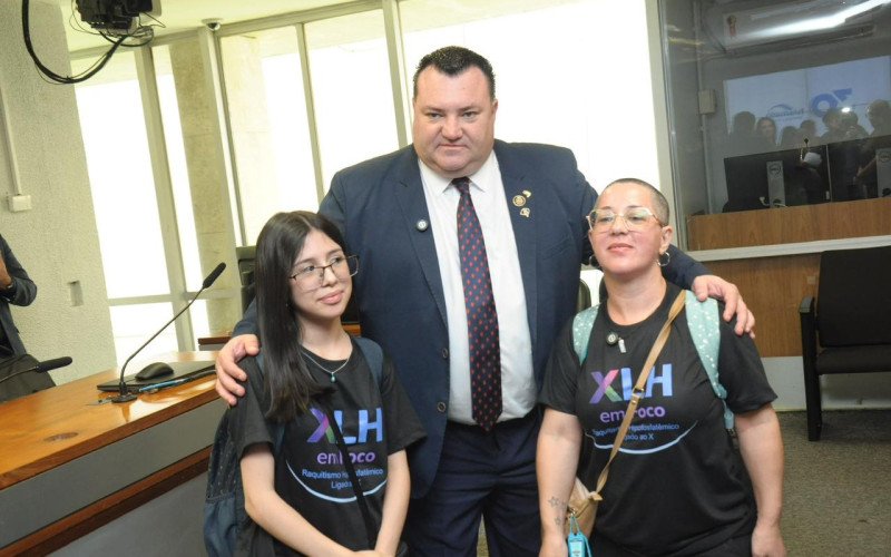 Vereador Roberto Cavallin acompanha gramadense ao Senado