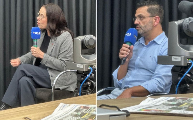 Juliana Brizola (PDT) e Marcelo Maranata (PSDB)  | abc+