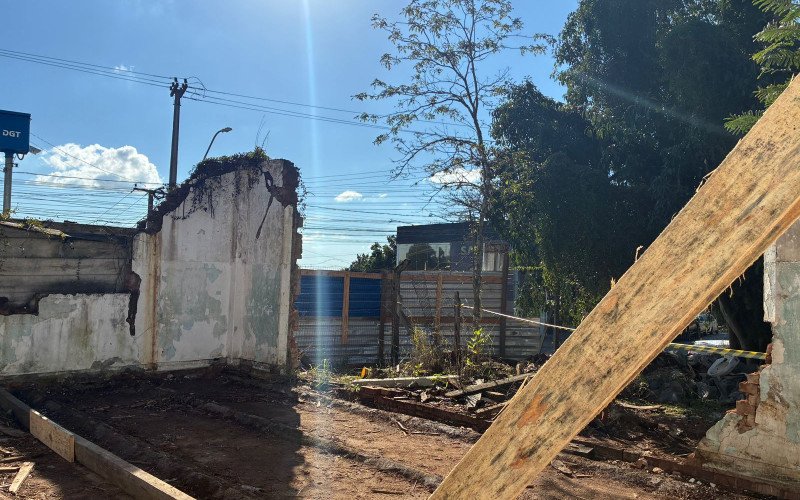 Obras da Casa do Imigrante da Feitoria