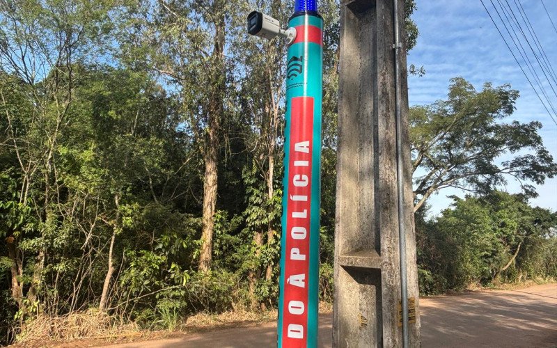 Câmeras monitoram descarte irregular de lixo em Estância Velha