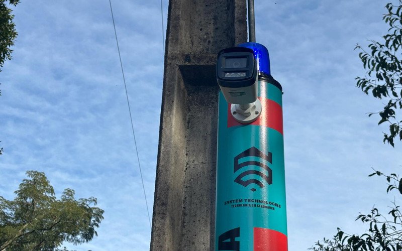 Câmeras monitoram descarte irregular de lixo em Estância Velha