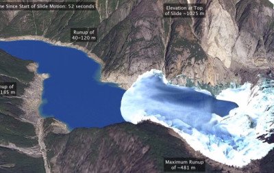 Megatsunami no Alasca foi 2º maior já registrado; onda chegou a mais de 480 metros