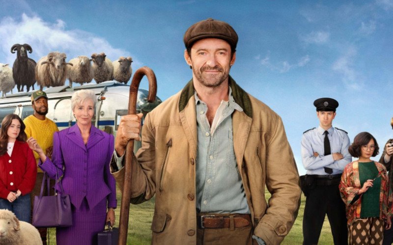 Hugh Jackman estrela filme Ovelhas Detetives, que estreia nesta quinta-feira (7)