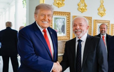 Trump diz que Lula é "inteligente" e um "bom homem" após encontro na Casa Branca