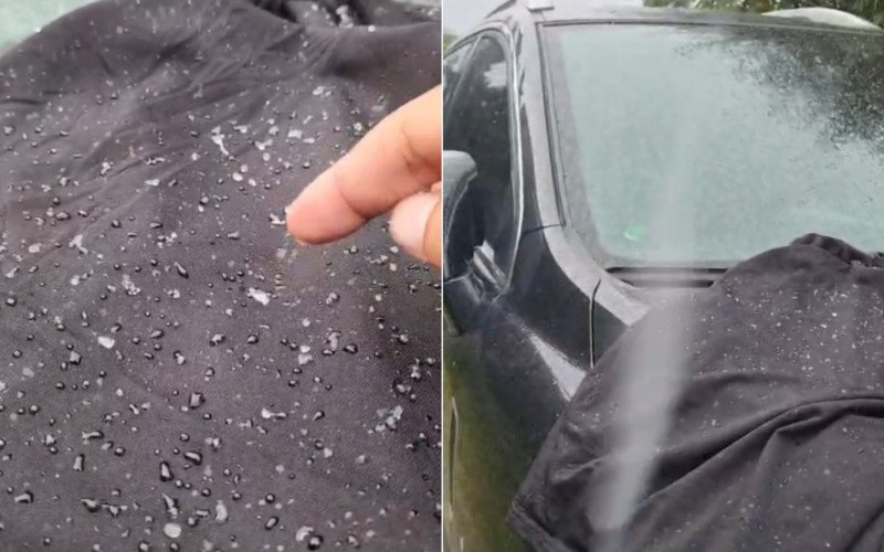 Chuva congelada marcou manhã gelada em São Joaquim | abc+
