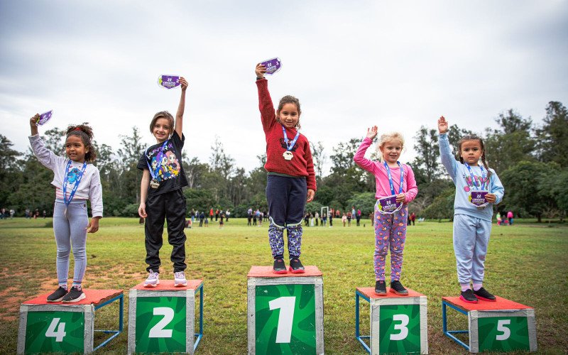 2.ª etapa da Maratoninha Infantil no Parque do Trabalhador 