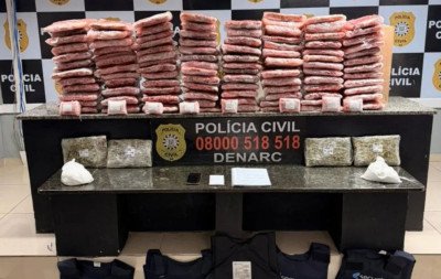 Carga de skunk avaliada em R$ 1 milhão é encontrada em casa e mulheres são presas em Canoas