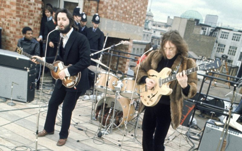 Show da banda The Beatles no Savile Row, em 30 de janeiro de 1969
