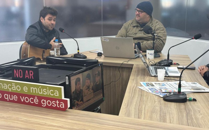 Jonathan Corrêa, do Reação em Cadeia, em entrevista à Rádio ABC na manhã desta segunda-feira (11)