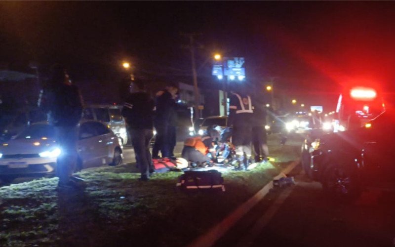 Acidente aconteceu no início da noite desta terça-feira | abc+