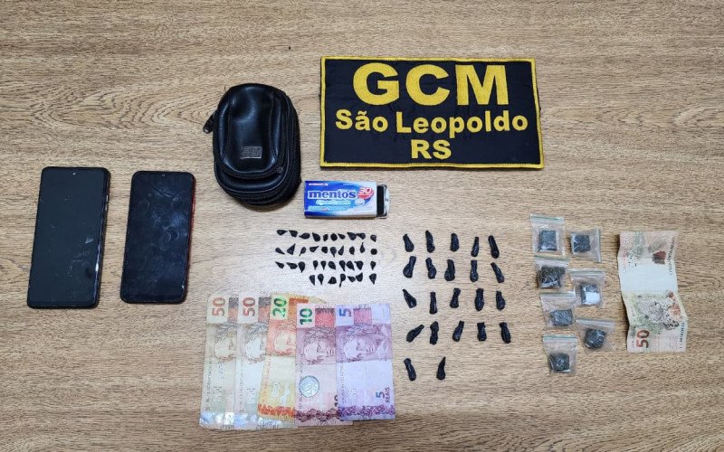 Adolescente é apreendido duas vezes por tráfico de drogas em menos de 24 horas em São Leopoldo