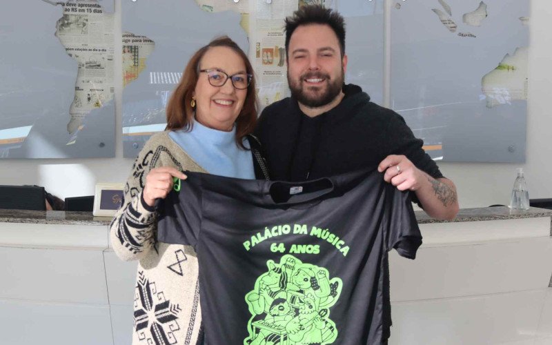 Ariane e João convidam o público para celebrar os 64 anos do Palácio da Música | abc+