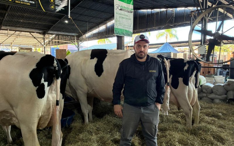 Diogo Feraboli participa há 10 anos da Expoleite 